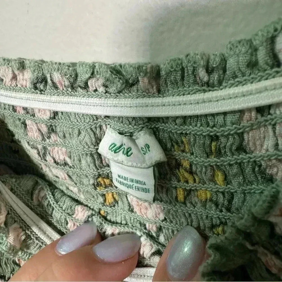 Aerie boho floral tank top S - Picture 5 of 5